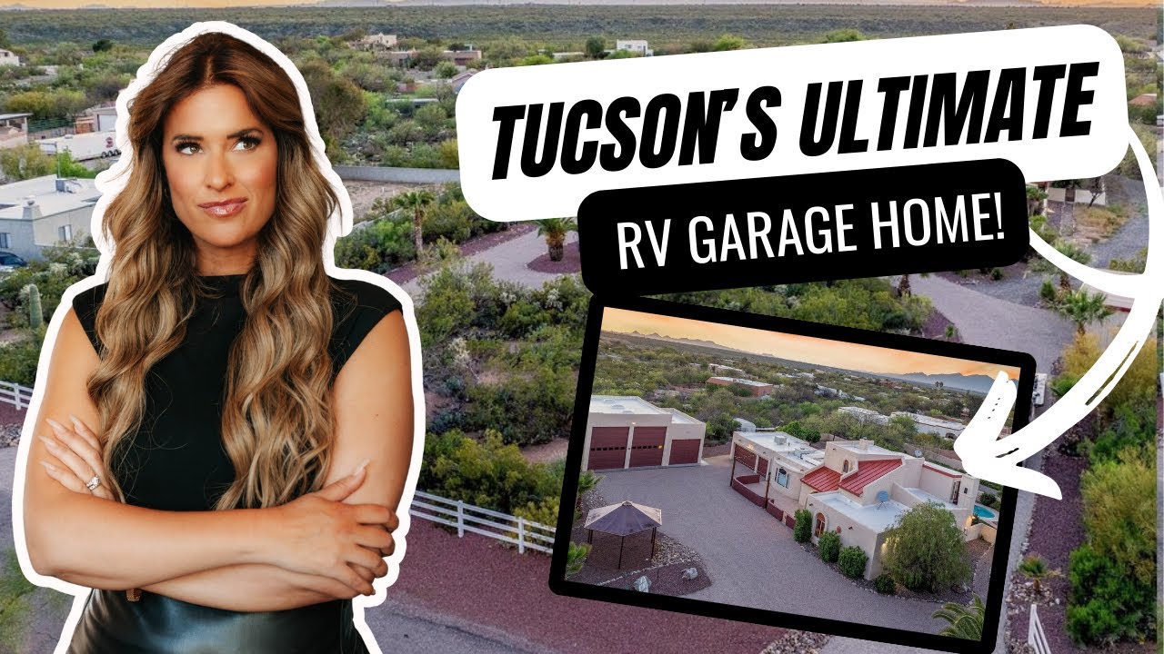 Tucson Home with RV Garages & Endless Views