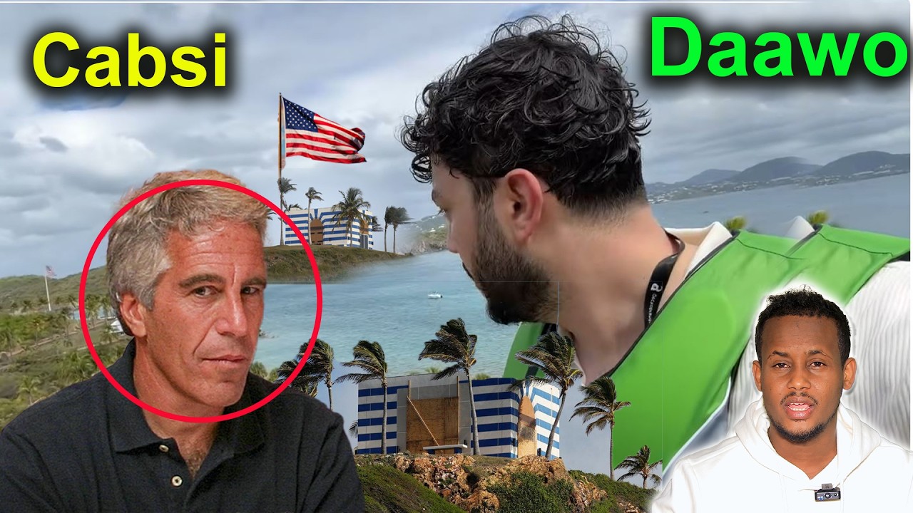 Naxdin: Maxaa ku dhacay  Youtuberkii  Booqday Jaziiraddii Fadeexadda Epstein File ila daawo