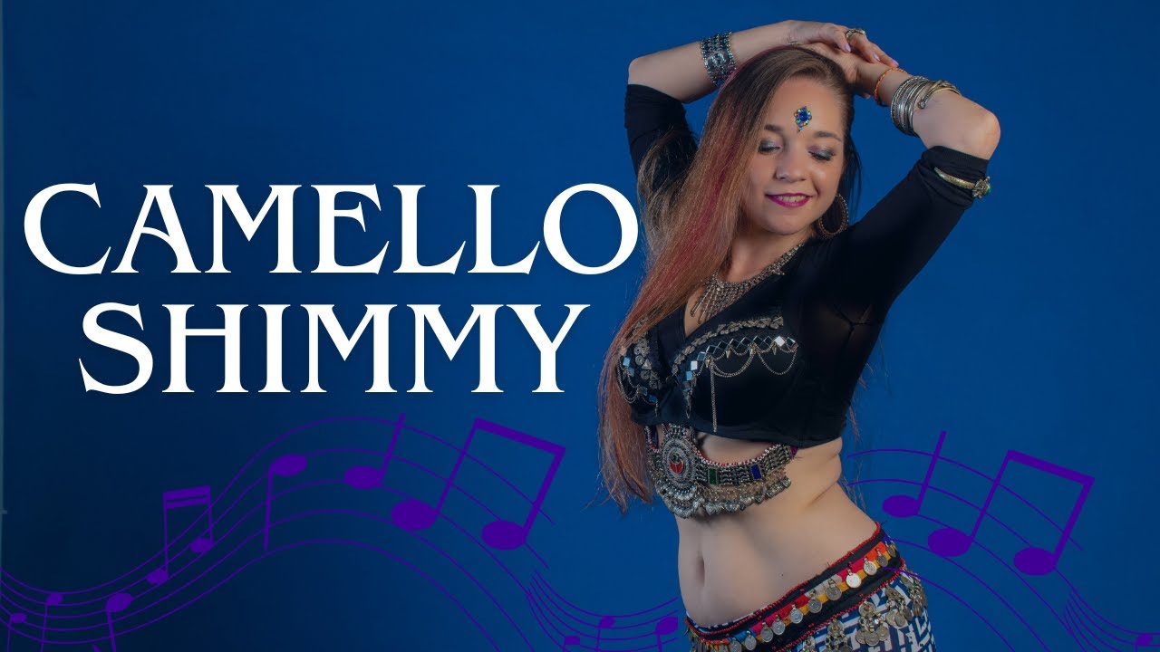 CAMELLO CON SHIMMY. DANZA ÁRABE PASO A PASO. Pasos básicos de la Danza del vientre #bellydance