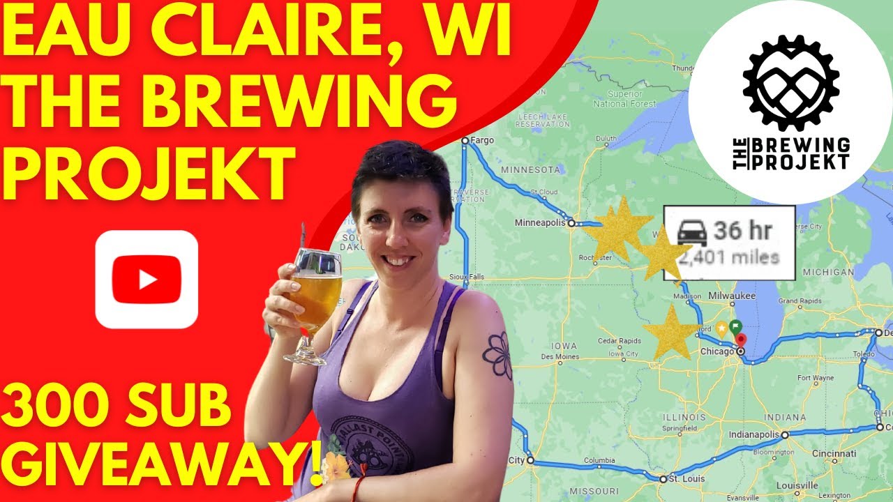 5 Minute Flights The Brewing Projekt in Eau Claire, WI! YouTube