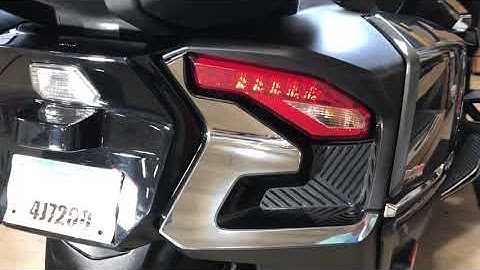 2020 BRP Can-am Spyder RT Chrome Taillight Accent Kit