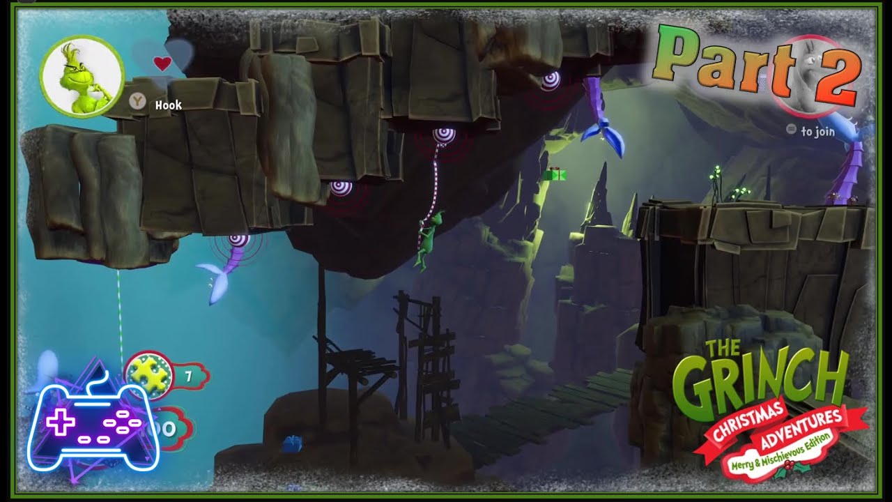 The Grinch: Christmas Adventures (Xbox Series X) (Xclusive Indie Playthrough - Part 2) Candy Lasso