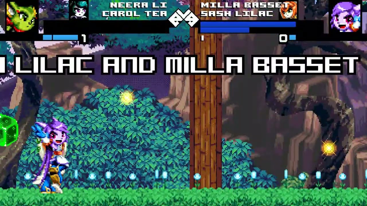 MUGEN - (FP2) Carol Tea y Neera Li vs Sash Lilac y Milla Basset