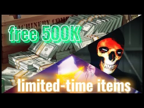 GTA online free 500k and limited-time items