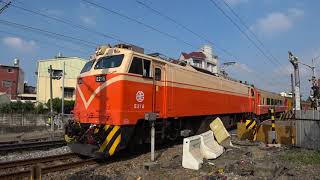 511次莒光號通過斗六市鎮北路平交道