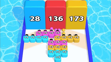 Sticky Numbers 3D - All Levels Gameplay Android, iOS