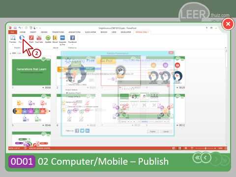 ISDP4D - WeLearn - Single Source in PowerPoint - L0D01 eLearning Export