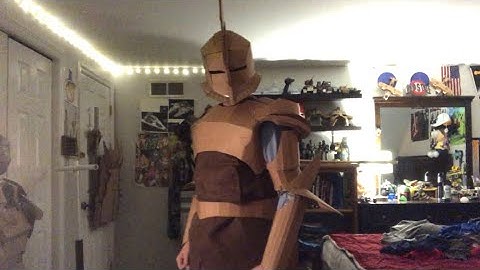 How to build (PROPER) cardboard shark armor( PART 2 the chest plate)
