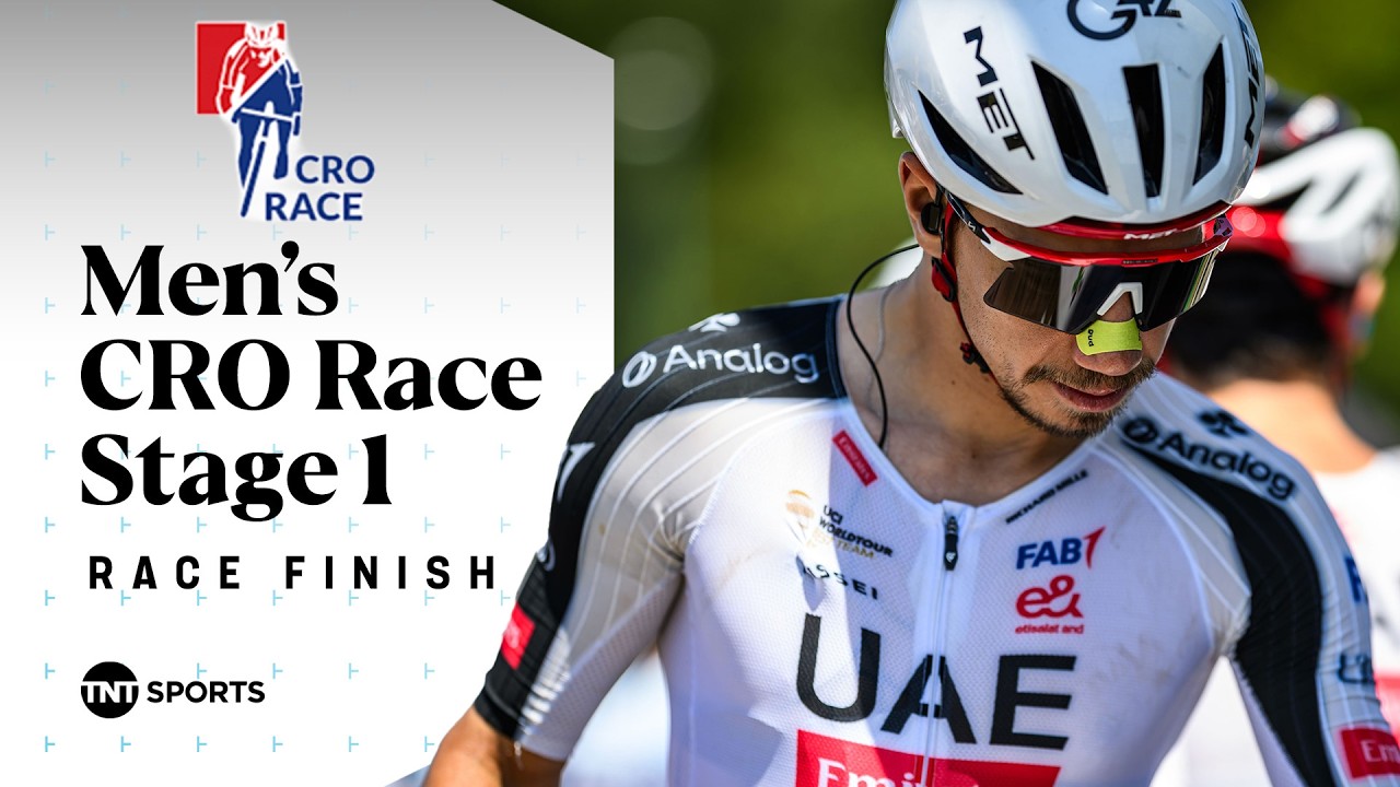 LAYING DOWN A MARKER! 👏 | 2026 Men's Stage 1 CRO Race Final KM's | TNT Sports Cycling
