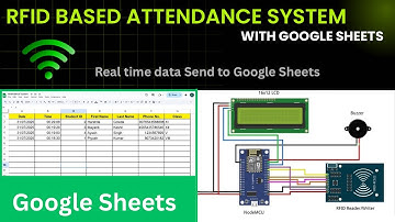 How to make RFID based Attendance System with Google Sheets || Best IoT Projects