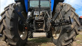 Сломался почти новый трактор New Holland TD 5.110 Заднее тяговое устройство (фаркоп)