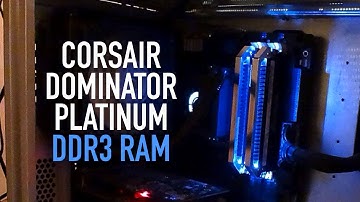 Corsair Dominator Platinum RAM kit- Unboxing and Review
