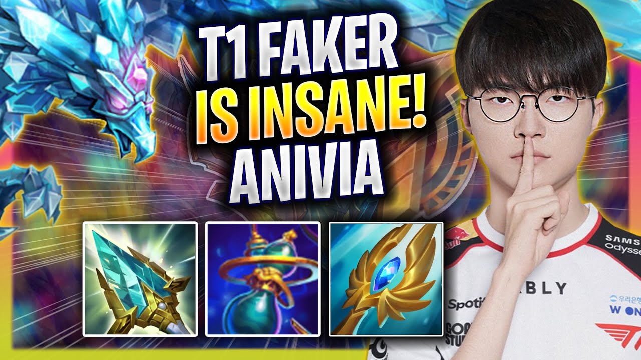 FAKER IS INSANE WITH ANIVIA! - T1 Faker Plays Anivia MID vs Cho'gath! | Season 2026