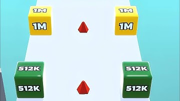 Jelly Run 2048 New update Gameplay Level 85