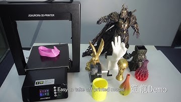 JGAURORA A5 DIY 3D Printer 305 * 305 * 320mm Print Size