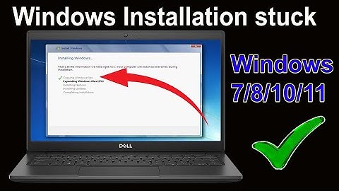 Windows installation stuck in setup is copying files | Windows 7 stuck at Copying windows files 2024