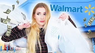 Celebrity Wearing Only Walmart For A Week !! Wealth
