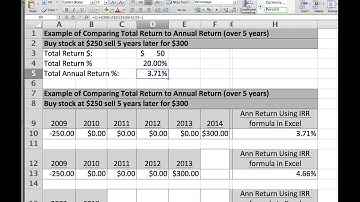 Total & Annual Growth Rates: $ and %