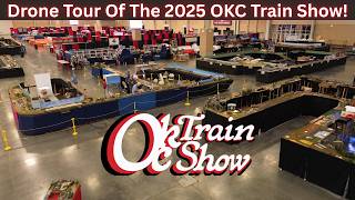 Aerial Drone Tour: Inside the 2025 OKC Train Show — Get Ready for November 14/15 2026!