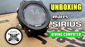 MARES SIRIUS DIVE COMPUTER UNBOXING