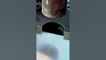 Sheet Metal Work On Press #shorts #sheetmetal #powerpress #powerpressmachine