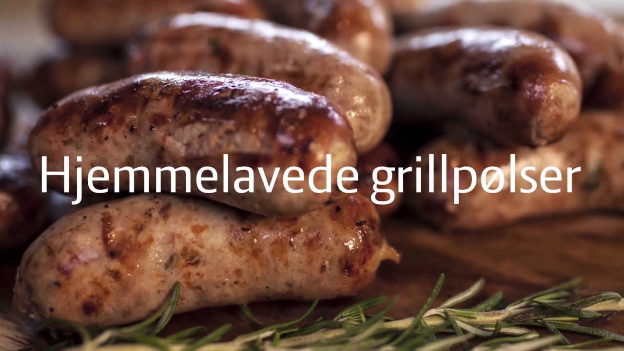 Hjemmelavede grillpølser af Christian Friis