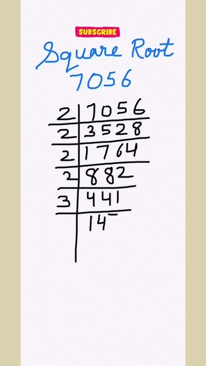 square-root-of-7056-by-prime-factorisation-method-class7and8-mathquiz