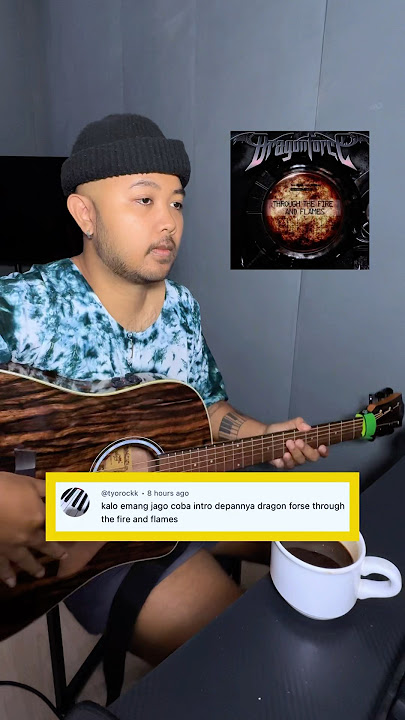 Download lagu Intro Gitar Dragon Force Through The Fire And Flames