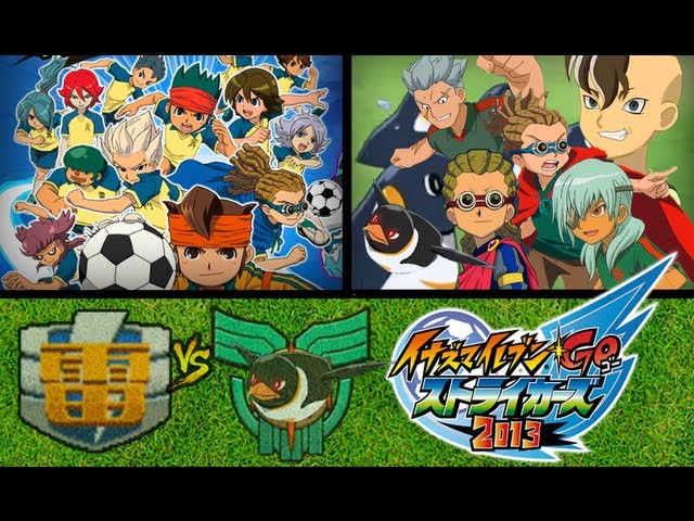 Inazuma Eleven Go Strikers 2013 Nintendo Wii Japan Tested & Works well