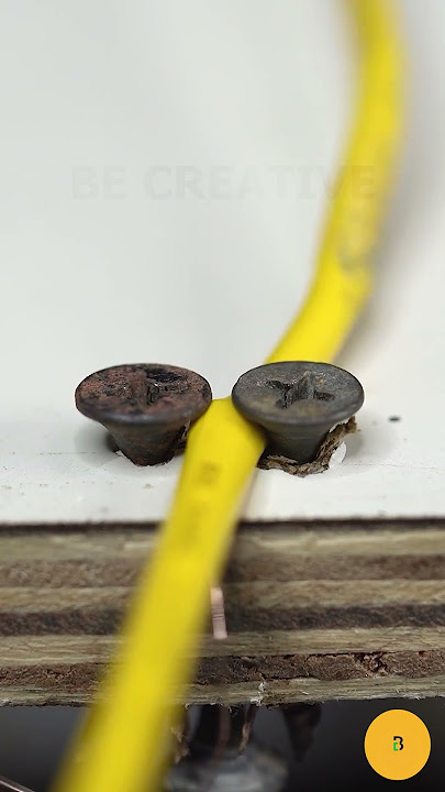 How to make easy wire stripper using just Screw