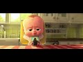 Boss Baby farts in excitement.