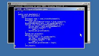 Creating a Prepared Statement In Java EE
