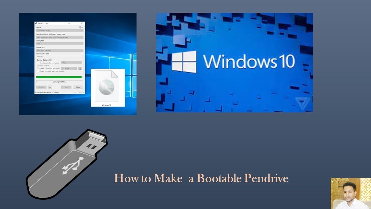 Bootable Pen How to make Boot able Pen-drive | কিভাবে বুটেবল পেনড্রাইভ তৈরি করা যায় ...