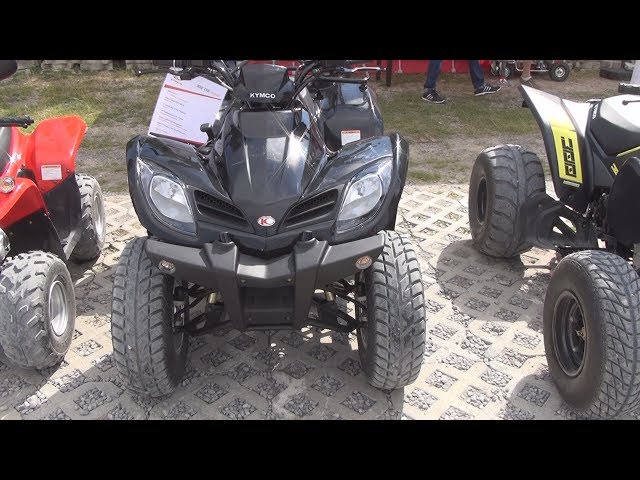 Kymco MXU 250 On Road ATV Exterior and Interior - YouTube