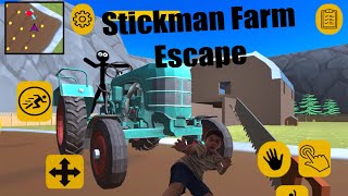 Stickman Farm Escape Gameplay  #0 screenshot 2