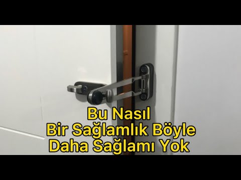 Video: Kapıya nasıl kilit konur?
