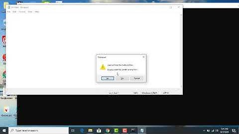 How to Create, Rename and Delete any folder/file using Command Prompt