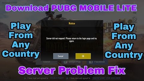 How To Download PUBG MOBILE LITE From Any Country (Server Problem SOLVED)