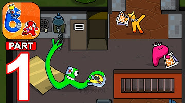 Rainbow But It’s Alphabet Lore - Gameplay  Part 1 Survivor In Rainbow Monster (Android)