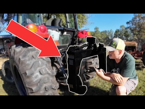 I BOUGHT a GOOD WORKS TRACTORS Quick Hitch!