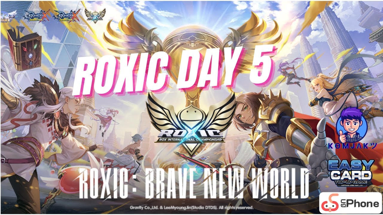 LIve ROX : ROXIC Day 5 - YouTube