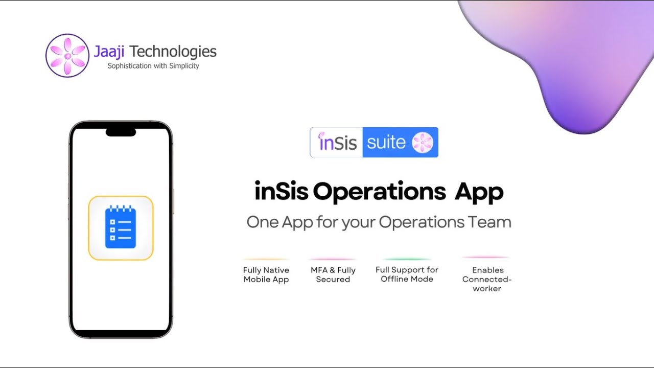 inSis Operations App - YouTube