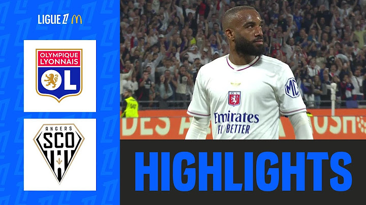 Lacazette RUGIT pour sa DERNIÈRE à l'OL contre Angers | 34ème journée - Ligue 1 McDonald's 24/25