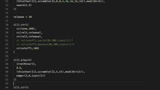 Famous Live coding FM synth + Synth design + MIDI CC [2] Profile