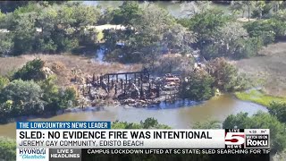 VIDEO: SLED: No evidence that fire at judge’s home was intentionally set