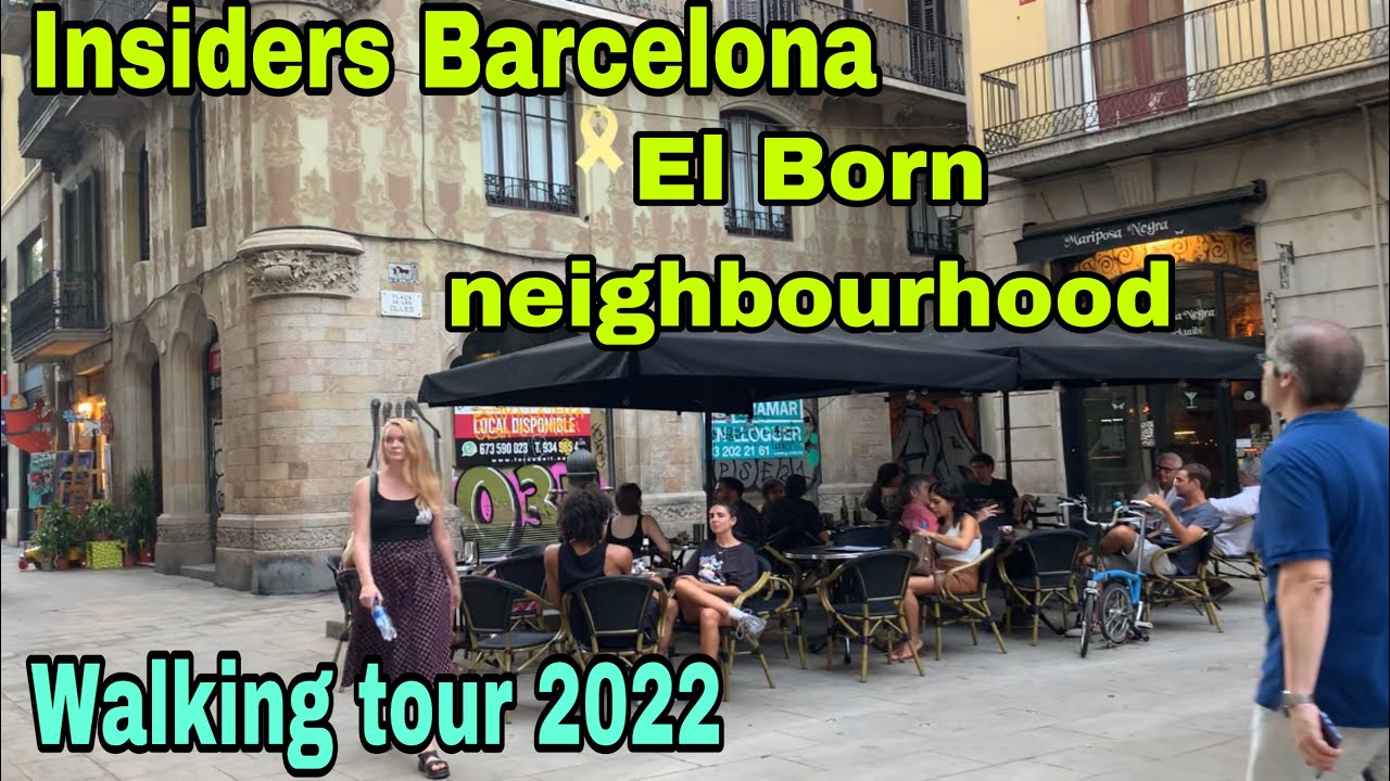 BARCELONA ‼️ WALK A UNIQUE EXPERIENCE AT THE HEART OF BARCELONA || EL BORN STREET WALK 2022.