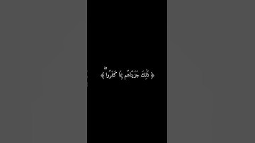 سورة سبأ شاشة سوداء #سورة_سبأ #رعد_الكردي