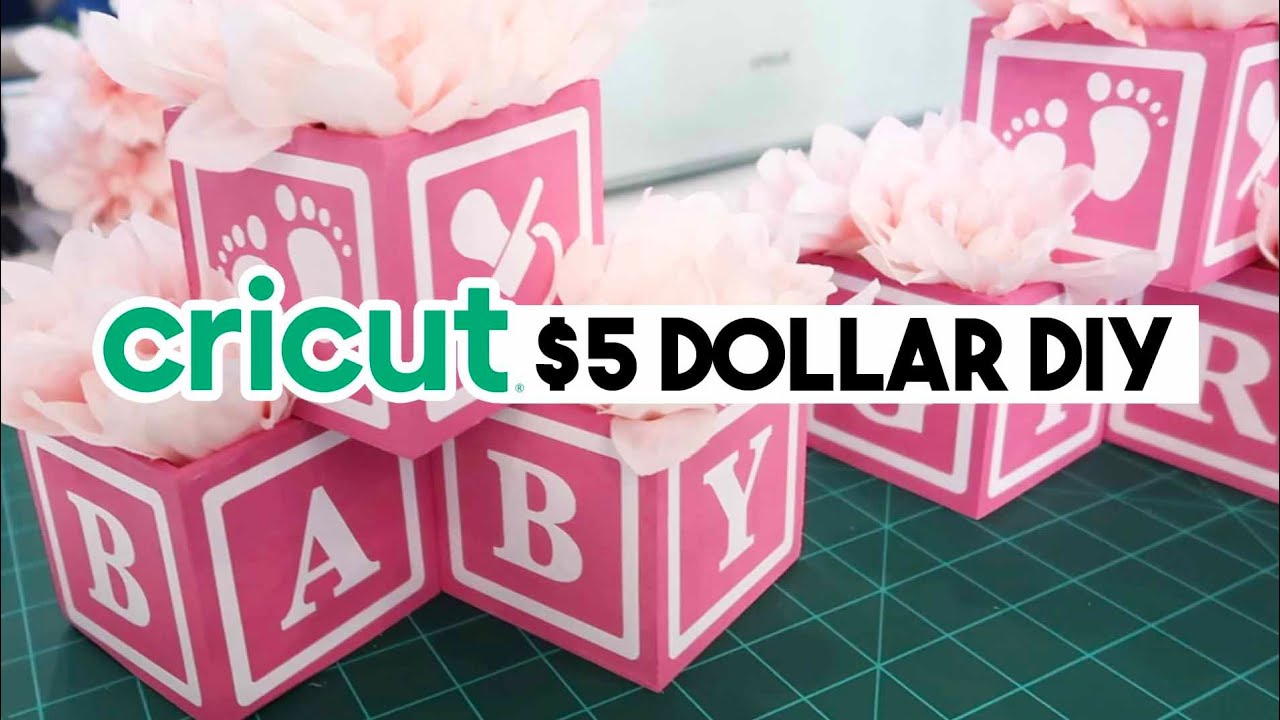 3D Alphabet Blocks - Baby Shower Cut Files - Designs By Miss Mandee