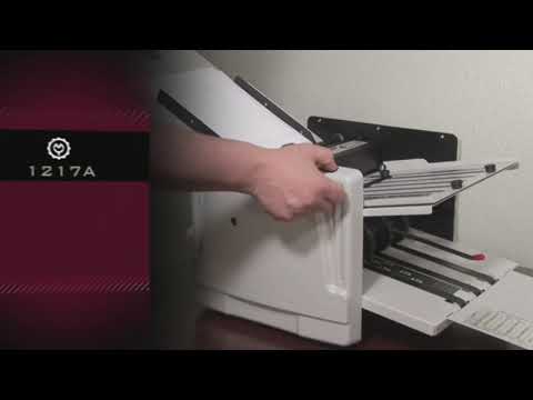 Martin Yale 1217A Automatic Paper Folding Machine Demo