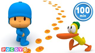 whose footprints are those pocoyo s animal mystery 100 minutes